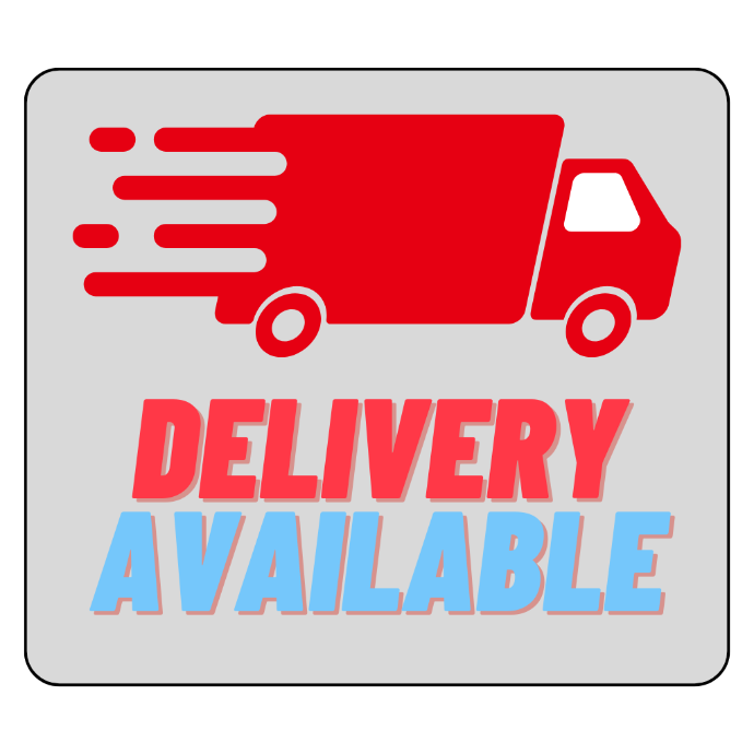 delivery available graphic